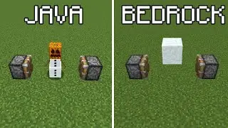 java vs bedrock