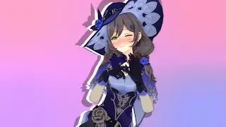 Lisa's charm 😳- Lisa give me my mora..💵 -【MMD Genshin Impact 4K | 60FPS】
