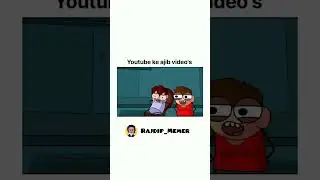 YouTube ke ajib video's || Funny 🤣 || #shorts #ytshorts #comedy