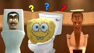NUNCA OLHE SKIBIDI TOILET! Bob Esponja REACT