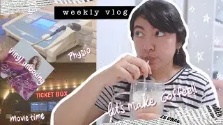 everything I love in life : coffee, books, movie, and taylor swift | VLOG 23