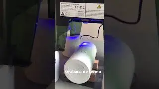 Se puede grabar termo de metal? #engrave #laser #grabado #mini