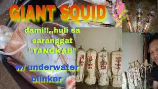 GIANT SQUID 🦑 huli sa saranggat/
