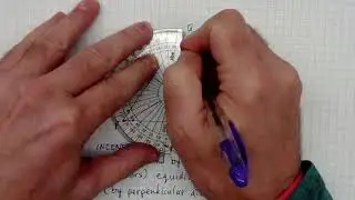 Constructing the INCENTER of a triangle