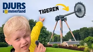 Besøger Djurs Sommerland 2024 - ALLE Forlystelser (Næsten 😀)