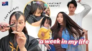 Week in my Life - New hair, Family time in Australia 🇦🇺