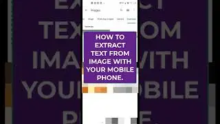 How to Extract Text From Image Using Mobile Phone