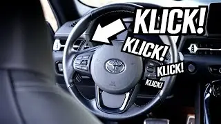 UMBAUANLEITUNG: MAGNET CARBON SCHALTWIPPEN FÜR TOYOTA GR SUPRA!