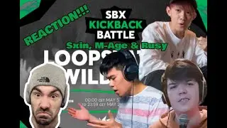 REACTION!!! | SXIN, M-AGE & RUSY | KBB21 BOSS RC-505 Loopstation Edition Wildcard |