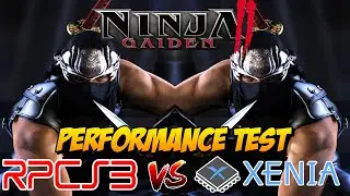 RPCS3 VS XENIA | NINJA GAIDEN 2 VS NINJA GAIDEN SIGMA 2 | Performance Test | Differences