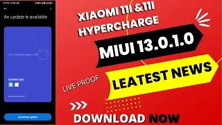 Again Xiaomi 11i Miui 13.0.1.0 Update Rollout Start in India