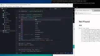 Express routing across files (module.exports) - Node.js Tutorial 7