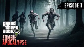 DIKEJAR ZOMBIE SAMPAI KE HUTAN! - GTA 5 Mod