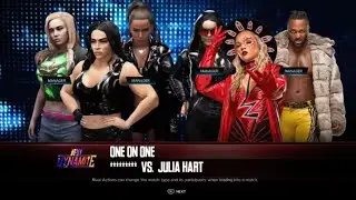 AEW Dynamite: ********* vs Julia Hart