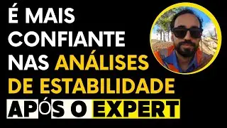 Mais confiança nas análises de estabilidade dentro da empresa após o curso Expert - Thiago Ayres