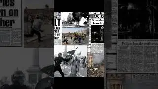 The Poll tax riots 