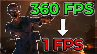 COD ZOMBIES BUT WHEN I GET HIT MY FPS GETS WORSE