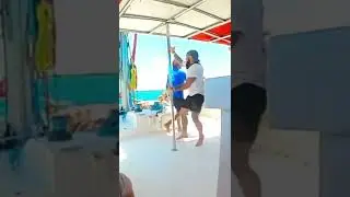 Isla majures cancun  gave the oldies a show on the Catamaran 🤣🎉