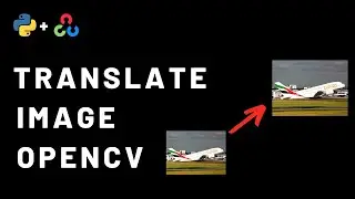 How to Translate an Image Using 2 Lines of Python Code | OpenCV