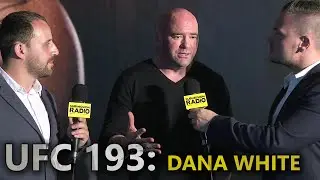 UFC 193: Dana White talks Rousey/Holm weigh-in altercation, Miesha Tate retiring