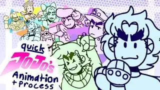 🌟quick JOJO animation🌟(+ process)