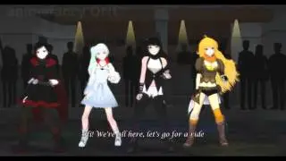 RWBY MMD Ep.1 - Motteke! Sailor Fuku! (Lucky Star)