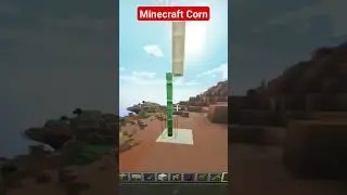 Minecraft Corn #gameplay #minecraftbuilds #build #minecraftbuilding