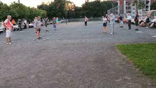 La #pétanque #juego #canadiense #game