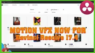 Motion Graphics packs from MotionVFX Now In Davinci Resolve 17