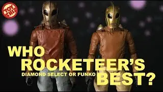 THE ROCKETEER! Diamond Select VS. Funko! Who Rocketeer’s BEST?
