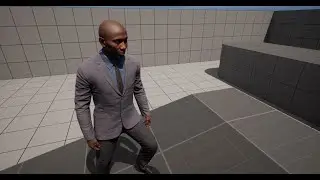 Unreal Engine 5: MetaHuman character and Custom IK