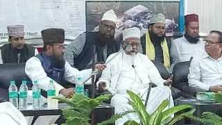 बहराइच में हरा झंडा हटाने पर Mufti motiur Rahman Razvi ki takrir