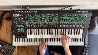 "To have or to play?" - synthwavy live playing with Roland MC-101, System-8 and SP-404 MK2