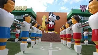 Walking Around And Taking Pictures At Pop Century!
