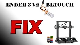 Ender 3 v2 Bltouch FIX [ Wire Shielding Issue ]