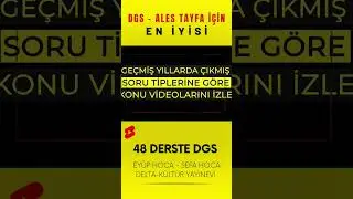 DGS VE ALES TAYFA İÇİN EN İYİSİ 