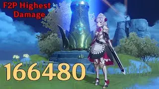 F2P Noelle Highest Damage Showcase With Build