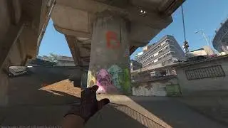Self Flash Monster on CS2 Overpass