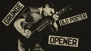 Grunge Old Poster Opener Free Download | After Effects Template| No Copyright | Motion Template