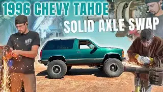 '96 Chevy Tahoe Solid Axle SWAP w/ Atlas install, 39