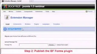 Ep. 74: How to migrate Joomla! 1.5 forms from Blue Flame Forms to RSForm!Pro