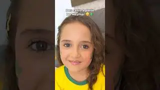 Ana sad because she messed up the Neymar part, but then it all worked out 🤗🇧🇷 