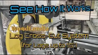 Log Cross-cut System for LogRipper-200 or 300 series