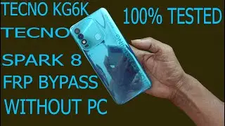 TECNO SPARK 8 KG6K FRP BYPASS WITHOUT PC