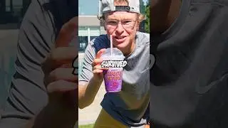 I SURVIVED THE GRIMACE MILKSHAKE! 🤯 #shorts