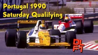 F1 Portugal 1990 - Saturday Qualifying 🇵🇹 (Eurosport)