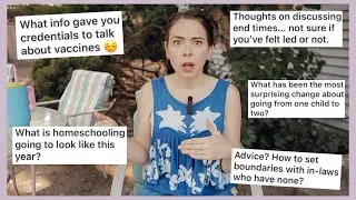 Homeschooling, Baby Vaxx Schedule, End Times & Natural Birth Tips.