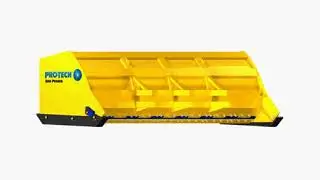 Steel Edge Sno Pusher - Loader Model