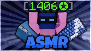 [1400✪] BACK to BACK CLUTCHING in solo bedwars (asmr + handcam)