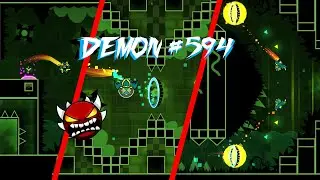Forbidden Isle by Sillow | Road to 600 Demons | Geometry Dash